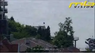 Demo of PTZ camera, 1.3MP rezolution, 23x optical zoom
