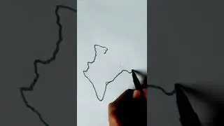 India map #drawing🇮🇳🇮🇳