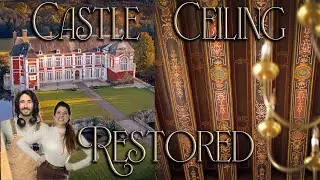 Restoring Our 400 Year Old Castle Ceiling And French Chateau Tour!