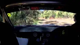 SS3 Monkhouse / McLoughlin - Nissan Silvia Rally Onboard Crash - 2012 Snake Racing Coffs Coast Rally