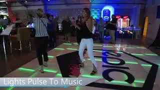 Glowing Dance Floor Rental in Arizona - Rent the glowing LED dance floor for events in AZ