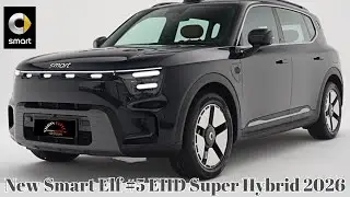 Первый гибридный автомобиль Smart | Запас хода 1615 км | Расход топлива 4,4 л | Smart Elf #5 EHD ...
