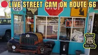 🔴 LIVE on Route 66 | Seligman ARIZONA at Route 66 Road Relics
