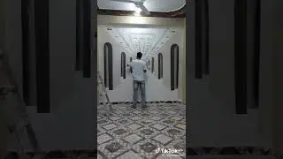 New 3D Wall Paint Disaning | Esei Paint Tech | bedroom paint ideas | @M.shoaib407 |#youtubeshorts