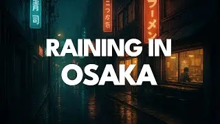Raining in OSAKA (Lofi with rain)