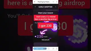 PixelTap Airdrop Claim | Pixel Tap Wallet connect | PixelTap Withdrawal | PixelTap withdraw Today