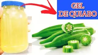 GEL DE  QUIABO | ATIVADOR DE CACHOS CASEIRO #geldequiabo #quiabo #ativadordecachos #cachos #gel