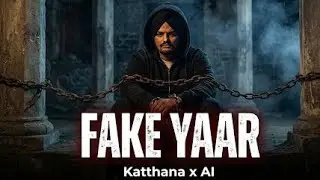 Fake Yaar | Sidhu Moosewala Style | Katthana x AI | Dark Punjabi Hip Hop | 2026