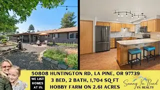 Home For Sale | 50808 S Huntington Road, La Pine, OR 97739 | Sunny in Bend 1% Realty