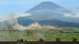 Time on Target - TOT FUJI 富士総合火力演習 平成29年  前段演習