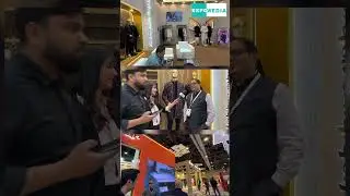 Manyavar shows its newest trending collection at Bharat Tex Expo 2025 #manyavar #shortsvideo #viral