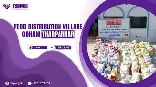 Food Distribution Village Odhani Tharparkar