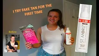 I try fake tan for the first time... EVER!