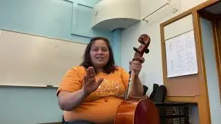 How to tune a cello - part 1 /  Como afinar un violonchelo - parte 1