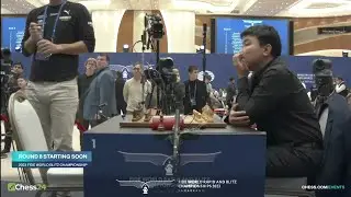 Magnus Carlsen vs Sanan Sjugirov || FIDE World Blitz Chess Championship 2023