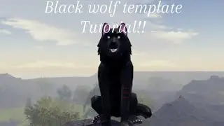Black (dire) wolf animal life tutorial!!! [ VIP RECOMMENDED ]