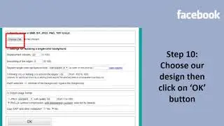 How to create facebook profile frame & facebook camera frame? Here is the tutorial video.