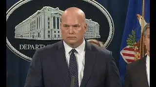 MUELLER PROBE:  Acting Attorney General Matthew Whitaker says Mueller Trump Probe nearing a conclusi