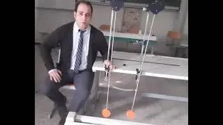 Démonstration pratique des modes propres et du phénomène de battement.