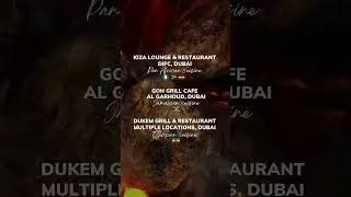 Have you found a taste of home whilst in Dubai? Or perhaps tried a new cuisine from across the