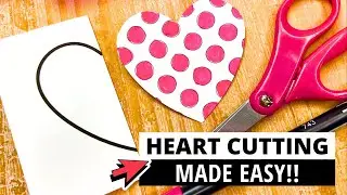 Fold & Cut Hearts: A Simple Valentine&rsquo;s Day Cutting Activity for Kids