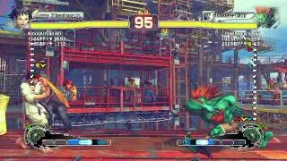 Ultra Street Fighter IV battle: Makoto vs Blanka