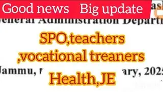Big update, Good news for all spos Dalywagers vocational trainers, teachers and all un employees
