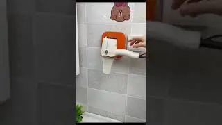 #Shorts Amazing Products TikTok Video | Wall Mounted Hair Dryer Holder