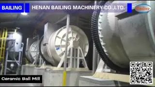Ceramic ball mill working site