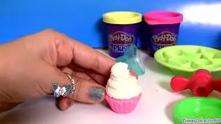 Play Doh Colorful Candy Box Sweet Shoppe ❤ How to Make Lollipops Cookies Cupcakes by FunToys