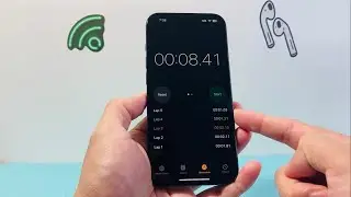 Как использовать секундомер на iPhone