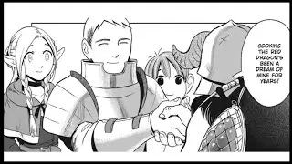 Senshi Joins Laios' Party | Dungeon Meshi COMIC DUB