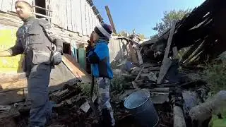 Разбираем старый сарай .осень 2024.
