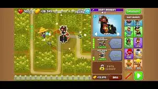 Bloons TD6 Advanced Challenge Solution 12th January 2025