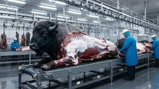 Inside a Bison Leather Factory &ndash; From Raw Hides to Premium Leather at Massive Scale