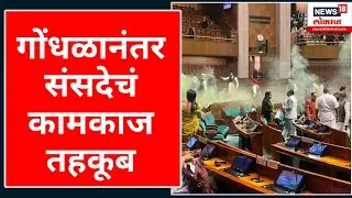 Lok Sabha Security Breach: गोंधळानंतर संसदेचं कामकाज तहकूब | Parliament Winter Session 2023