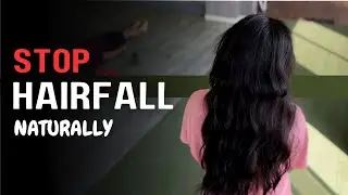 Hair Fall Control Naturally! Yoga + Secret Hair Pack That Actually Works 🌿