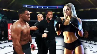 UFC 4 | Mike Tyson vs. Nastya Ferz (beauty boxer) | EA Sports UFC 4