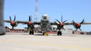 Avro Shackleton 1722 Ground Run Ysterplaat AFB - 25 January 2014