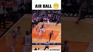 Rudy Gobert air ball