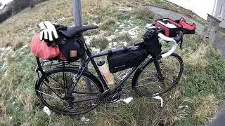 plan less - ride more - fuck the snow // winter bikepacking from munich to hamburg // failed