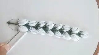 3d borderline embroidery/handemboridry hacks/embroidery with woolen threads