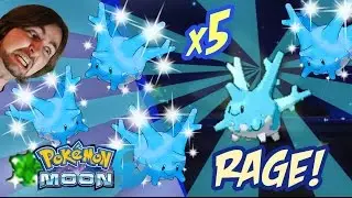 5 Shiny Corsolas While Hunting Mareanie! RAGE!!