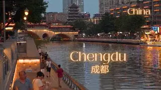 A Day in One of China's Large Megacities | 4K Raw Footage