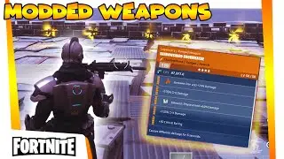 Modded Weapons in Fortnite Save The World Explained! What they are and why they’re rare…