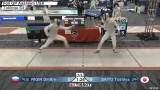 Every Touch From The Anaheim 2018 Men's And Women's Foil Grand Prix