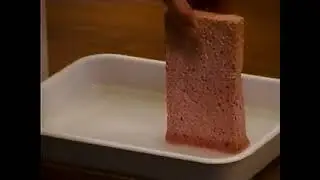 Sponge model of soil: capillary action, Part 1
