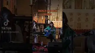 Singing in an old church in London #music #london #singer #singersongwriter #songwriting