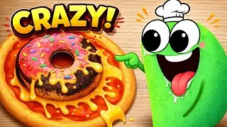Alphabet D Makes a Crazy Pizza! 🍕😄 | ABC Learning for Kids