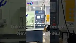 SZGH-36J Lathe Machine display#industrial #machine #cnc #lathe #factory #machinery #automation